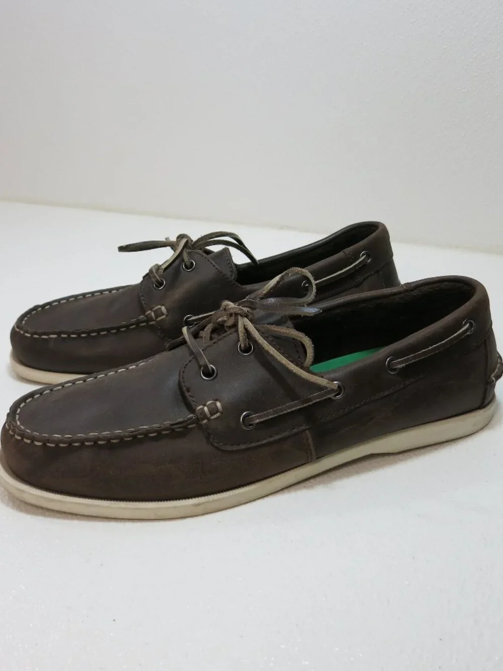 American Eagle Outfitters Men's Boat Deck Leather Comfortable Shoe Size 12
